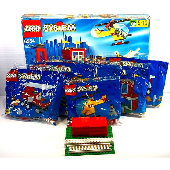 LEGO 6554 Town FIRE BLAZE BRIGADE, Open Box, New, See Pics/Descr. - Picture 1 of 16